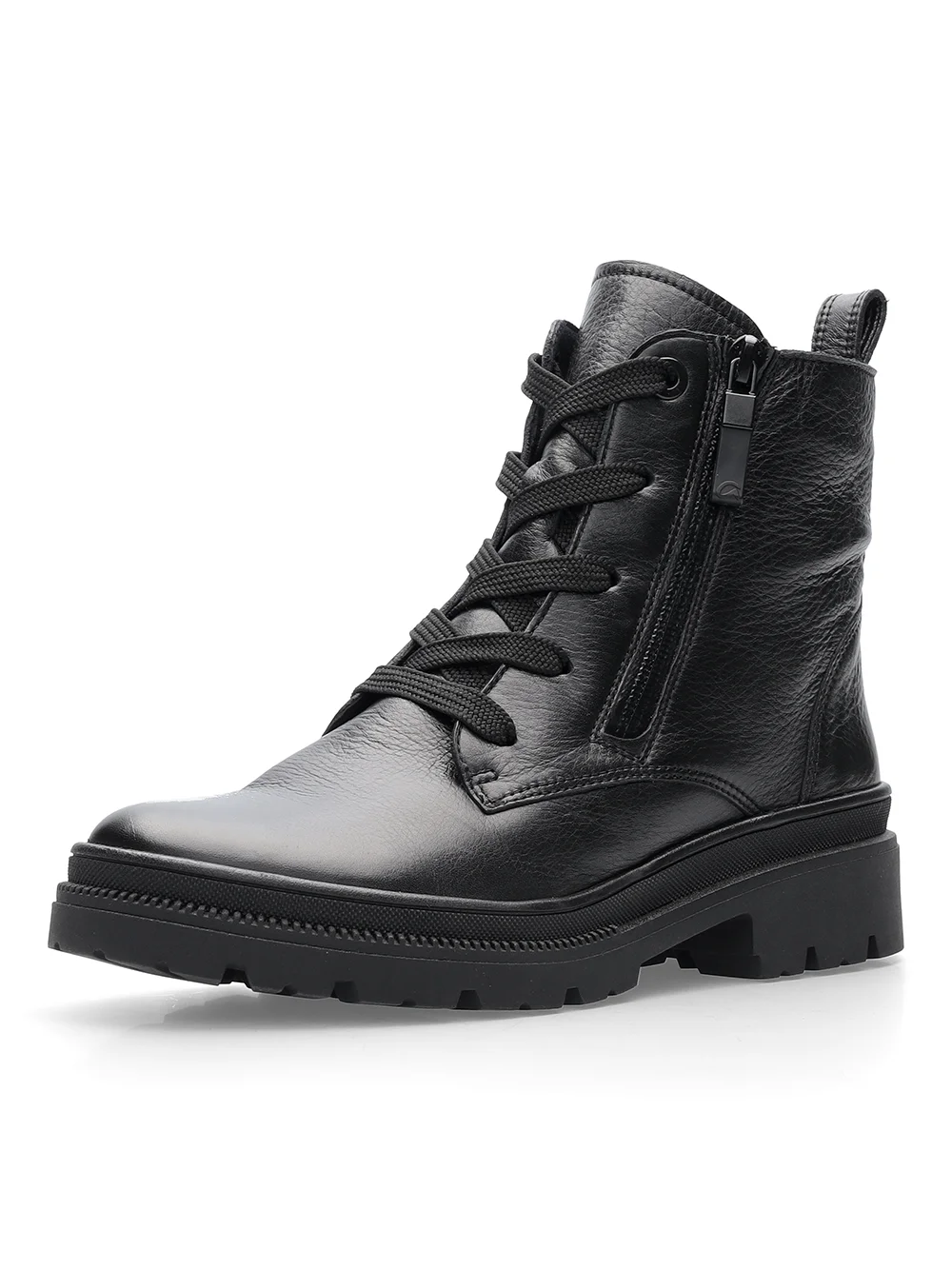 Schnürstiefelette Dover schwarz