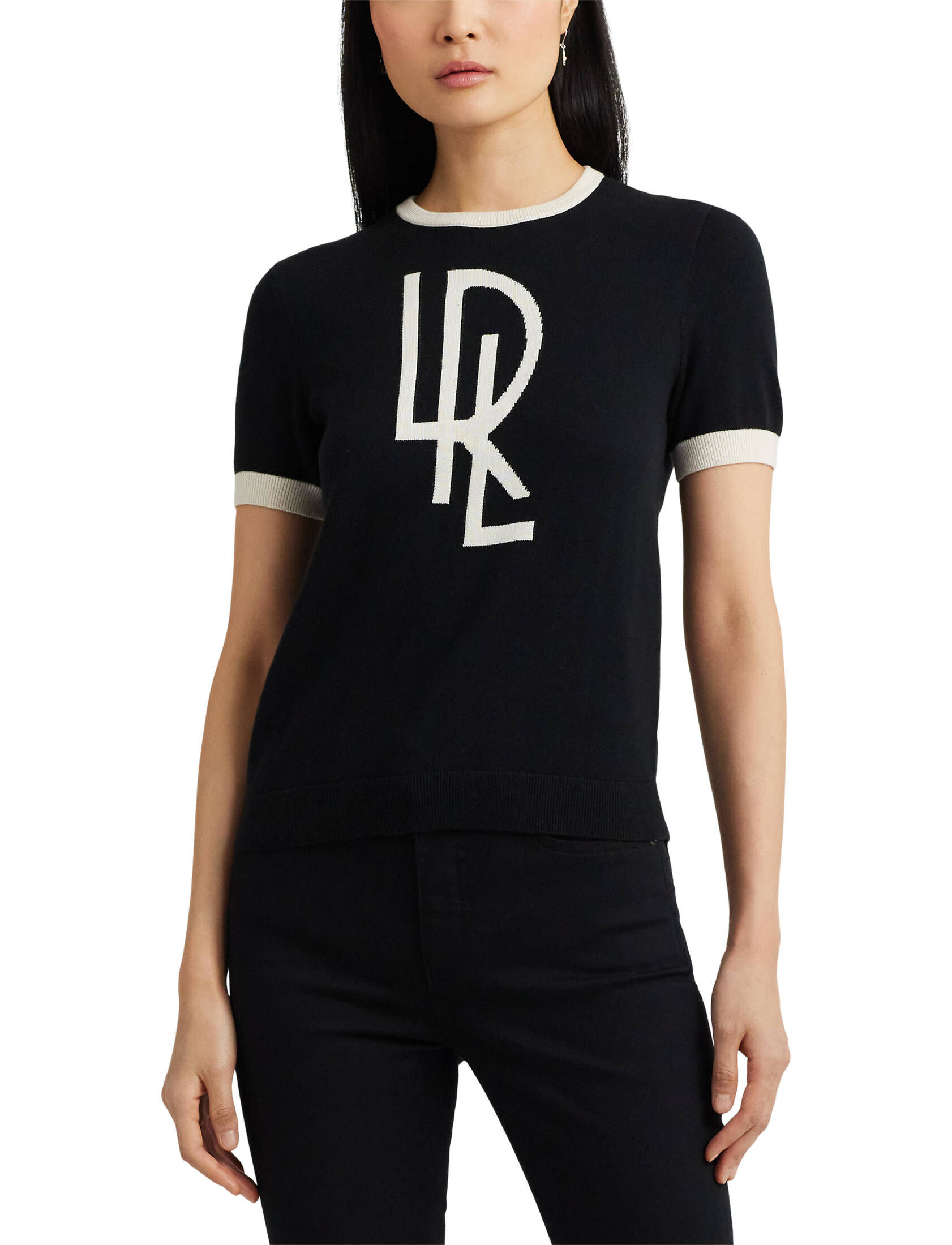 Lauren Ralph Lauren| Damen Strickpullover Kurzarm