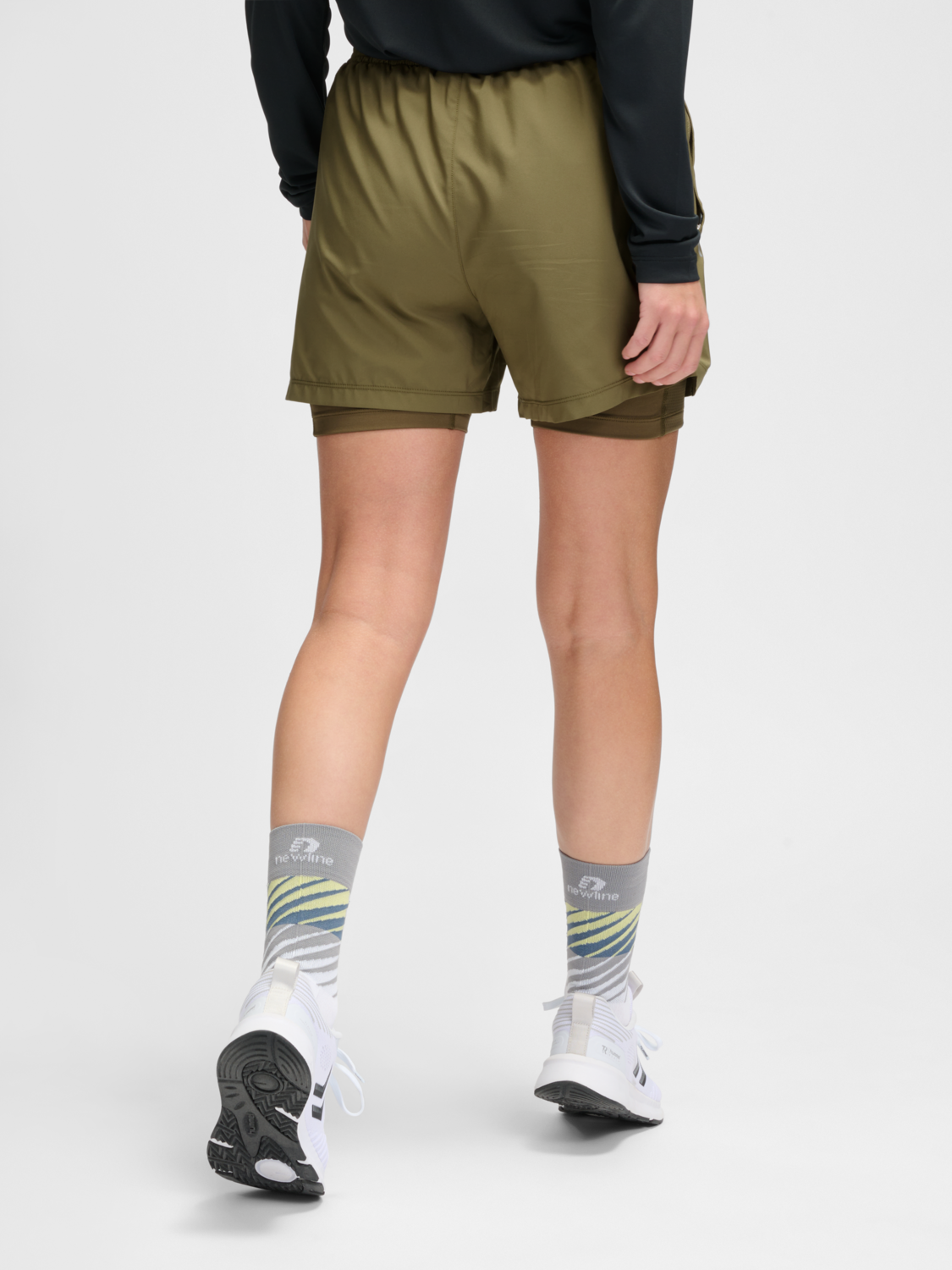 nwlFAST 2IN1 ZIP POCKET SHORTS W