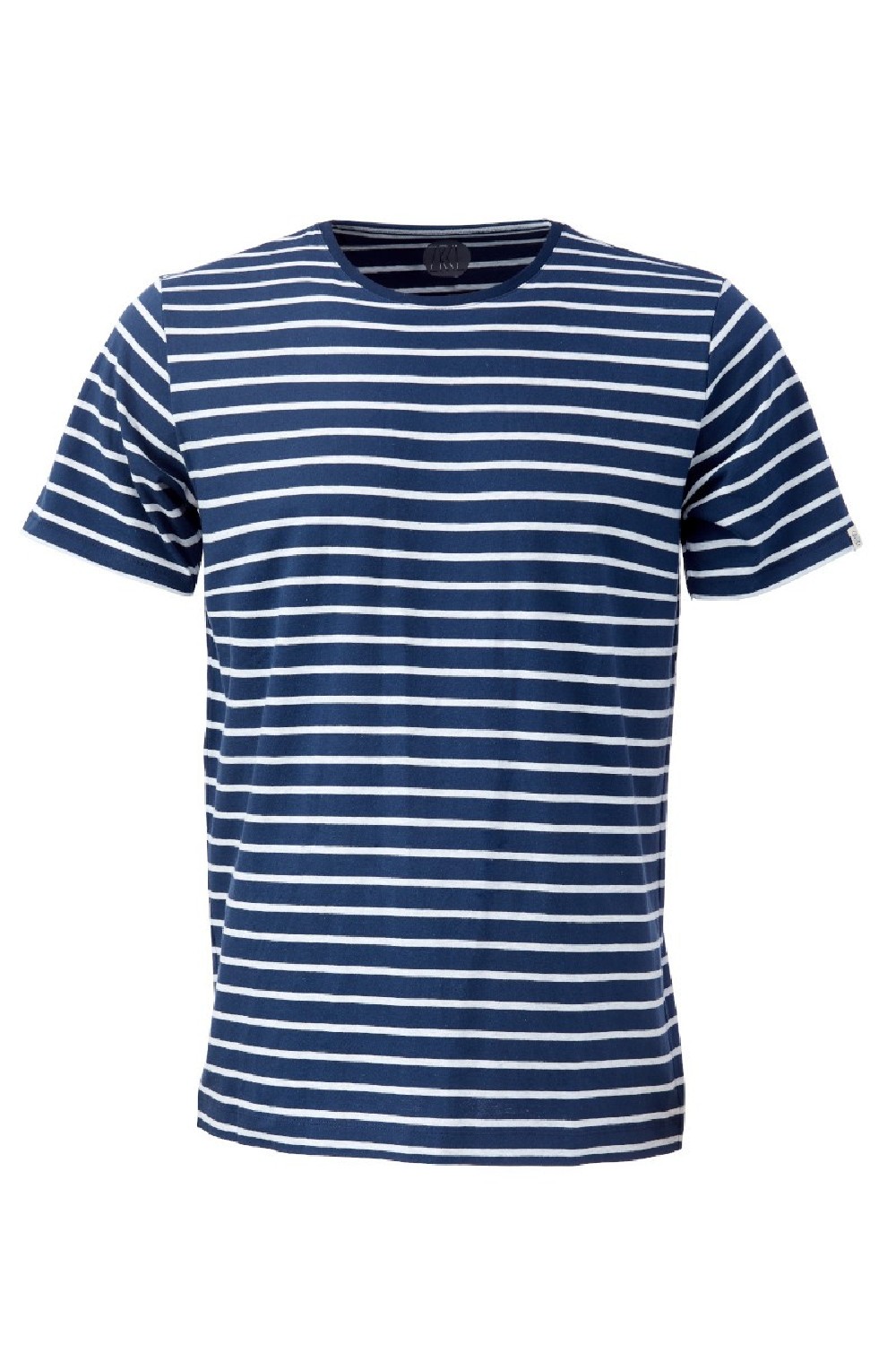 WE ARE ZRCL Herren-T-Shirt Ringel Blue/Silver