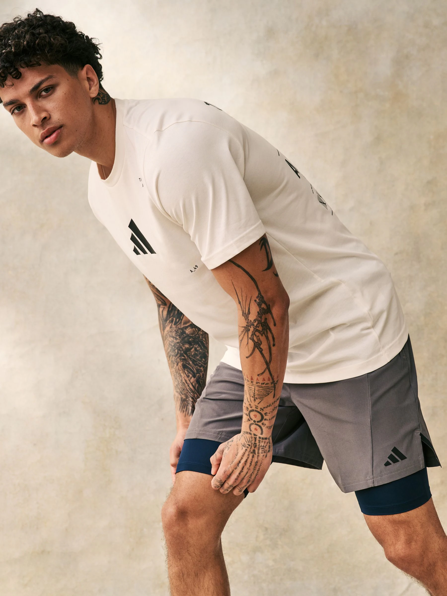 Blauw - adidas adidas techfit aeroready baselayer shorts