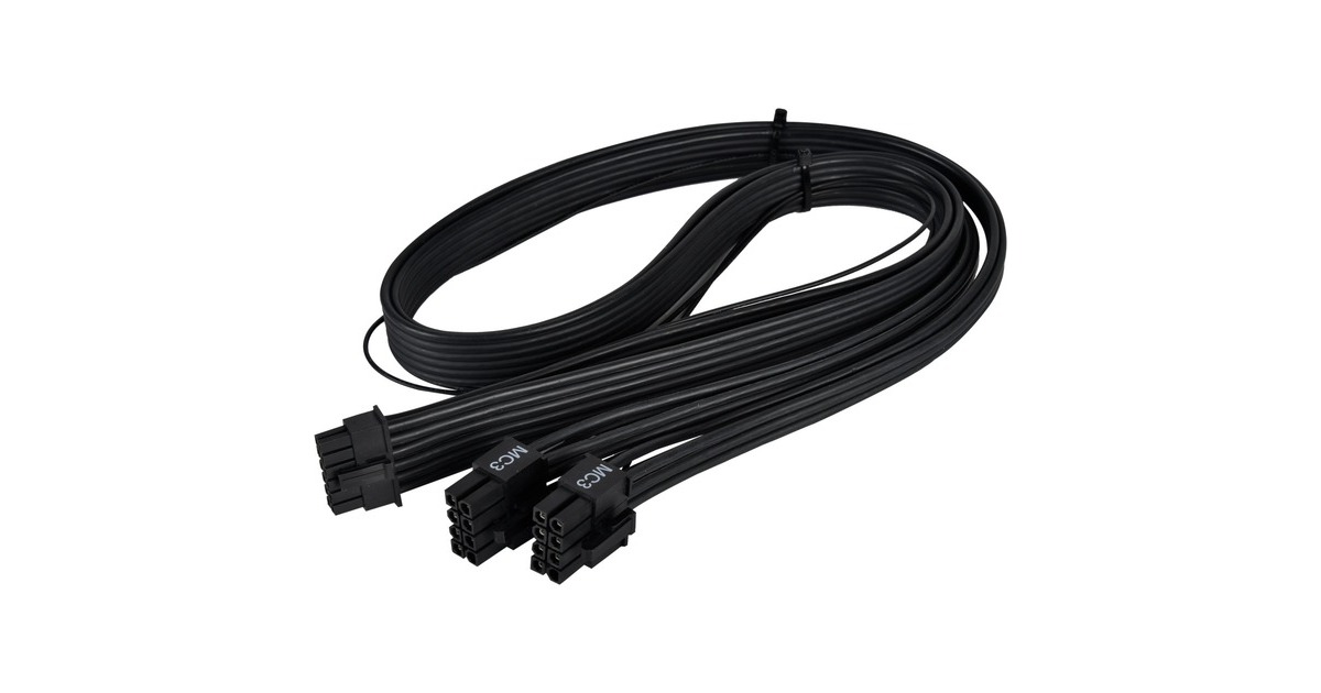 SilverStonePP14-EPS75 kabel  (Zwart)