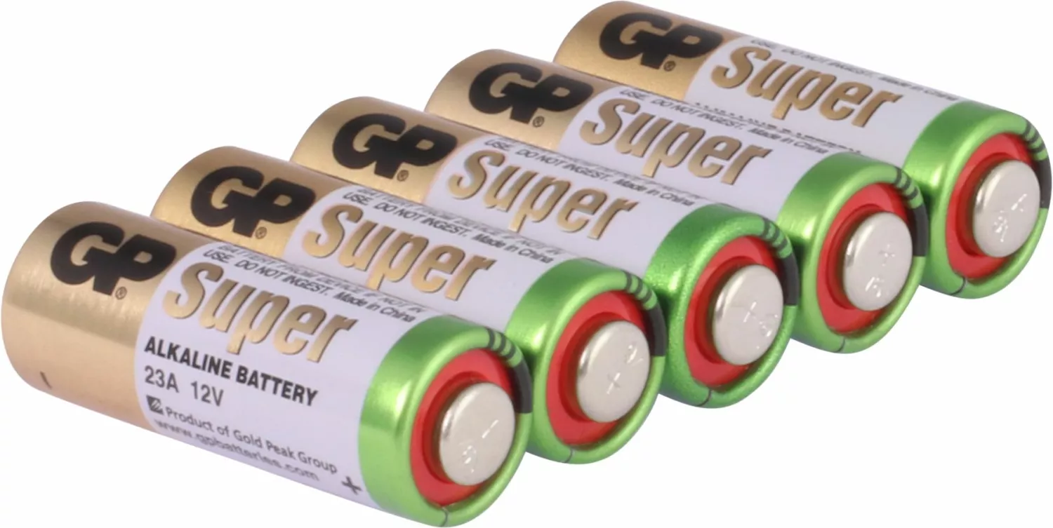 GP Alkaline Rondcel hoog voltage 12V (5st) - 23A - GP23ASTD140C5