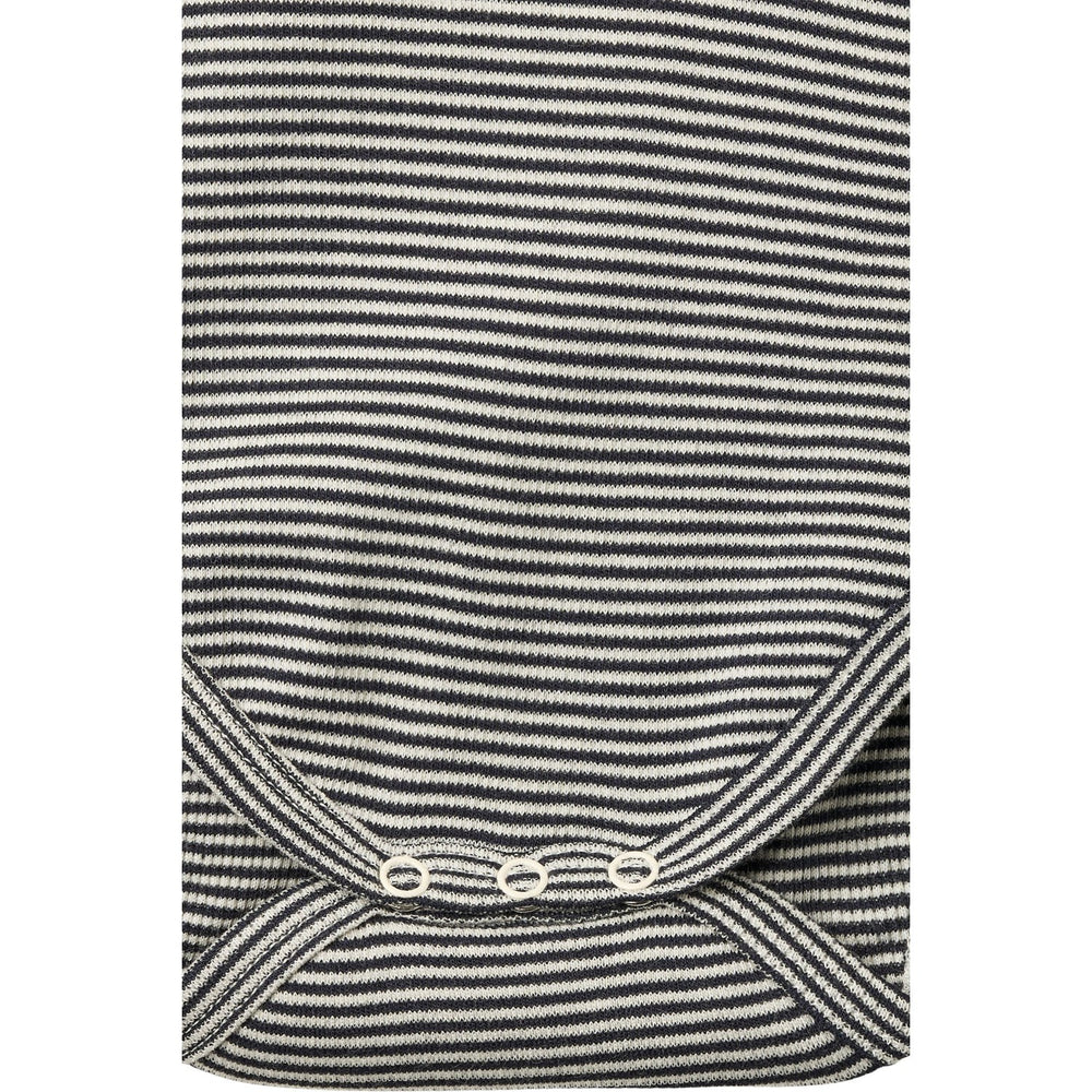 Køb COPENHAGEN COLORS Navy Stripe Stripe Modal Rib Ss Body