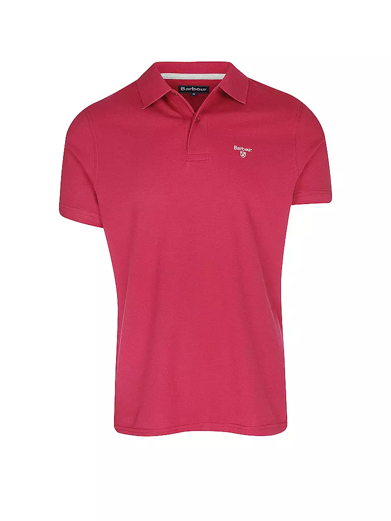 BARBOUR Poloshirt rot