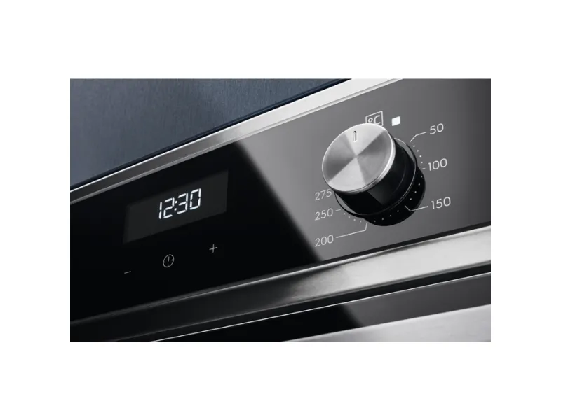Electrolux SteamCrisp 700 EOC5E70X - Ovn - til indbygning - niche - bredde: 56 cm - dybde: 55 cm - højde: 57.8 cm - med selv-rengøring - Klasse A - rustfrit stål