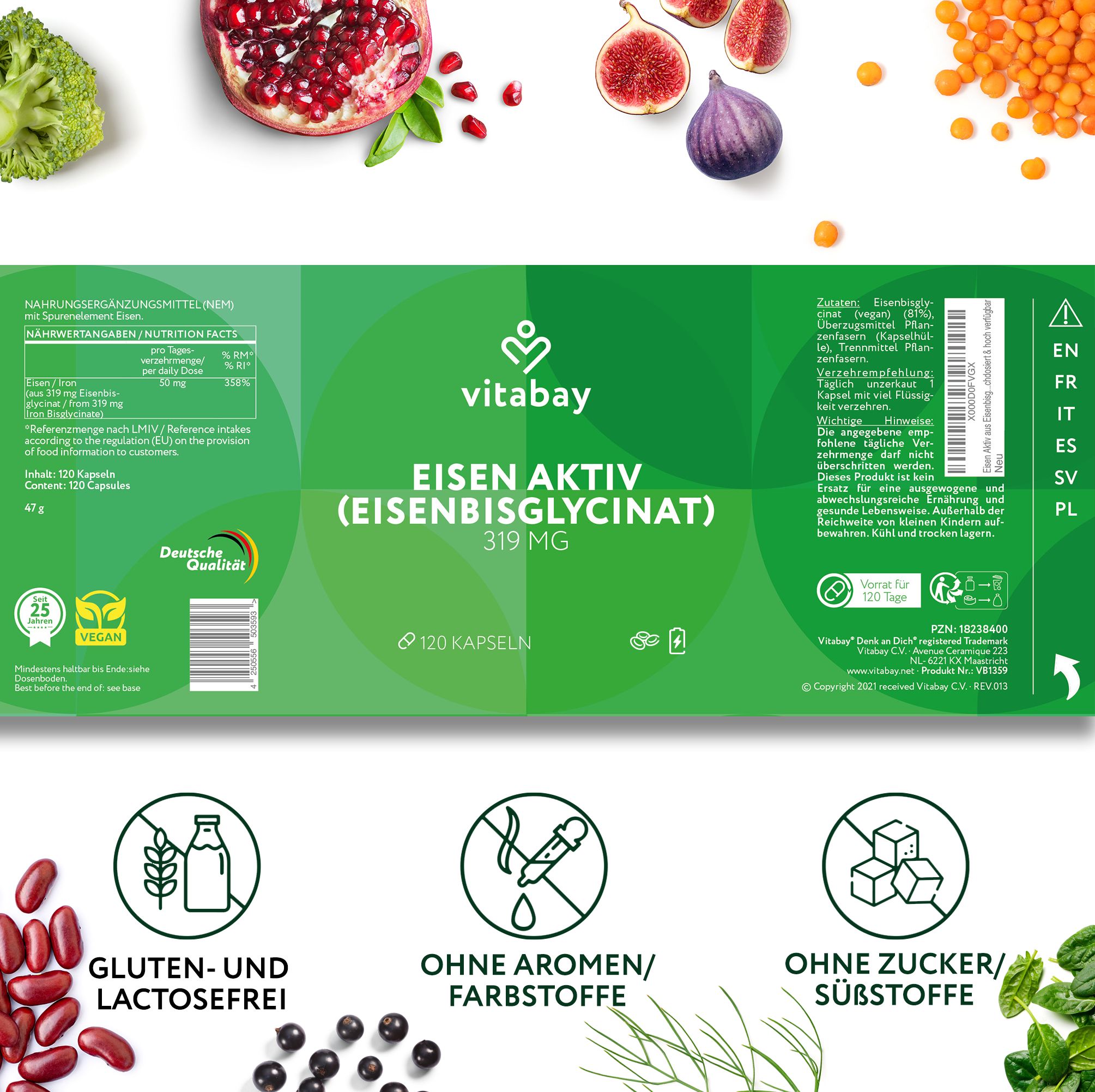 Vitabay Eisen Aktiv 319 mg