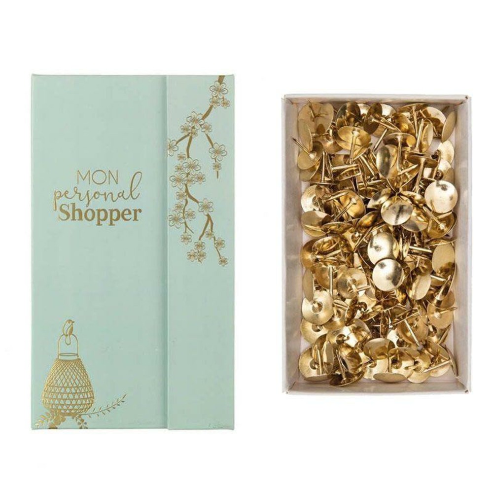 Kit personal shopper + 150 punaises dorées
