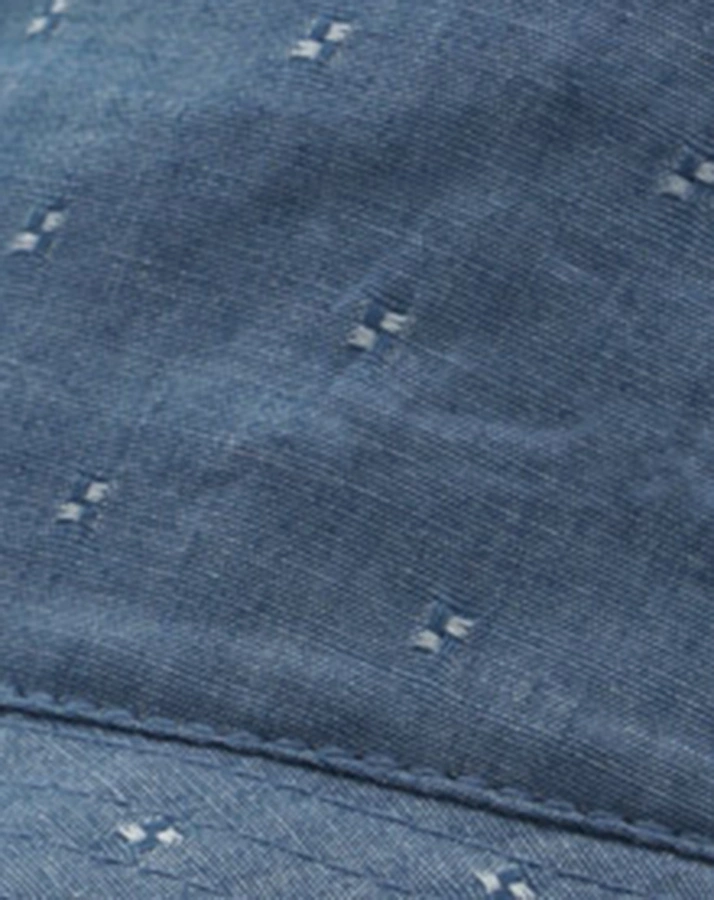 Jeans-Sommerhut WARMER TAG in denim