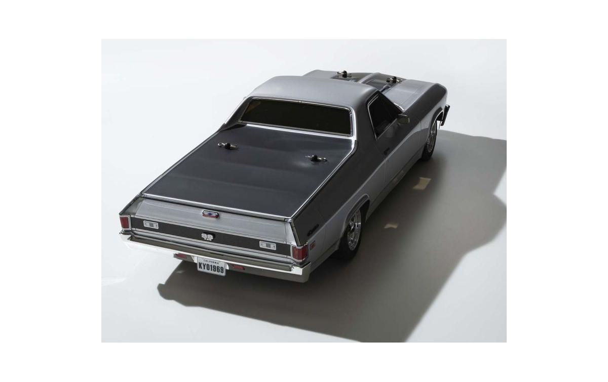 Serienwagen Fazer MK2 Chevy El Camino SS, Grau 1:10, ARTR<br>4WD On-Road Modell mit Detaillierter 1969 Chevrolet El Camino Karosserie
