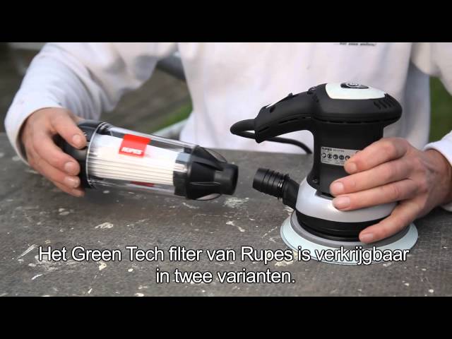 Rupes Stofcontainer- Green Tech Filter Unit