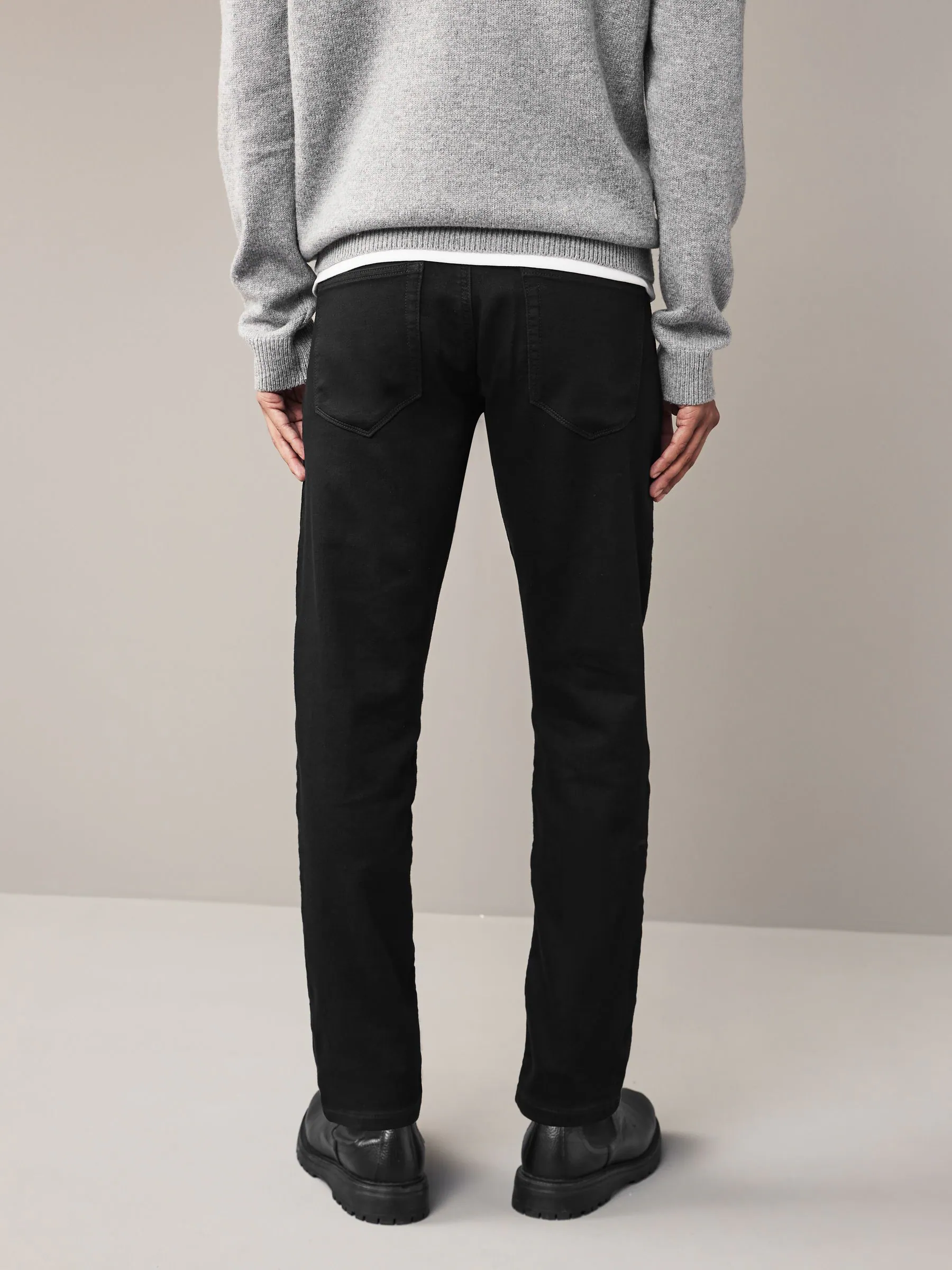 Zwart - Slim Fit - Comfortabele stretchjeans