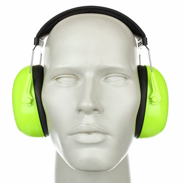 UVEX K Junior Ear Protector lime