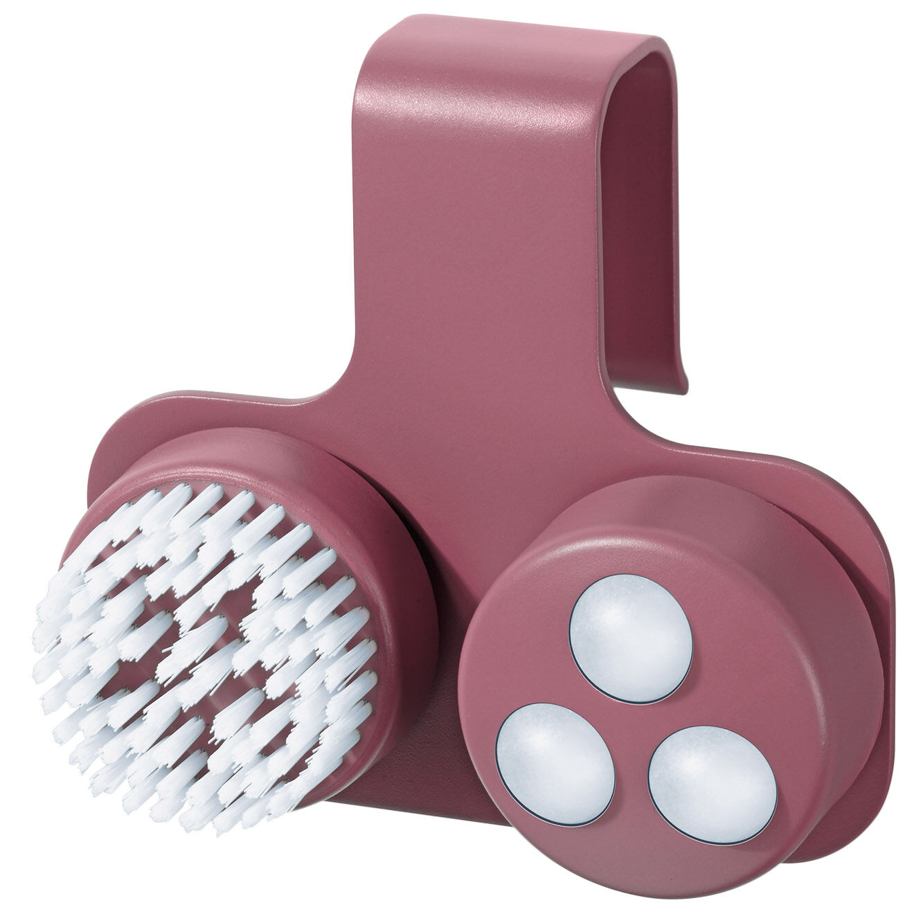 Beurer Balnéothérapie pieds 3 embouts pédicure rose - 140 W