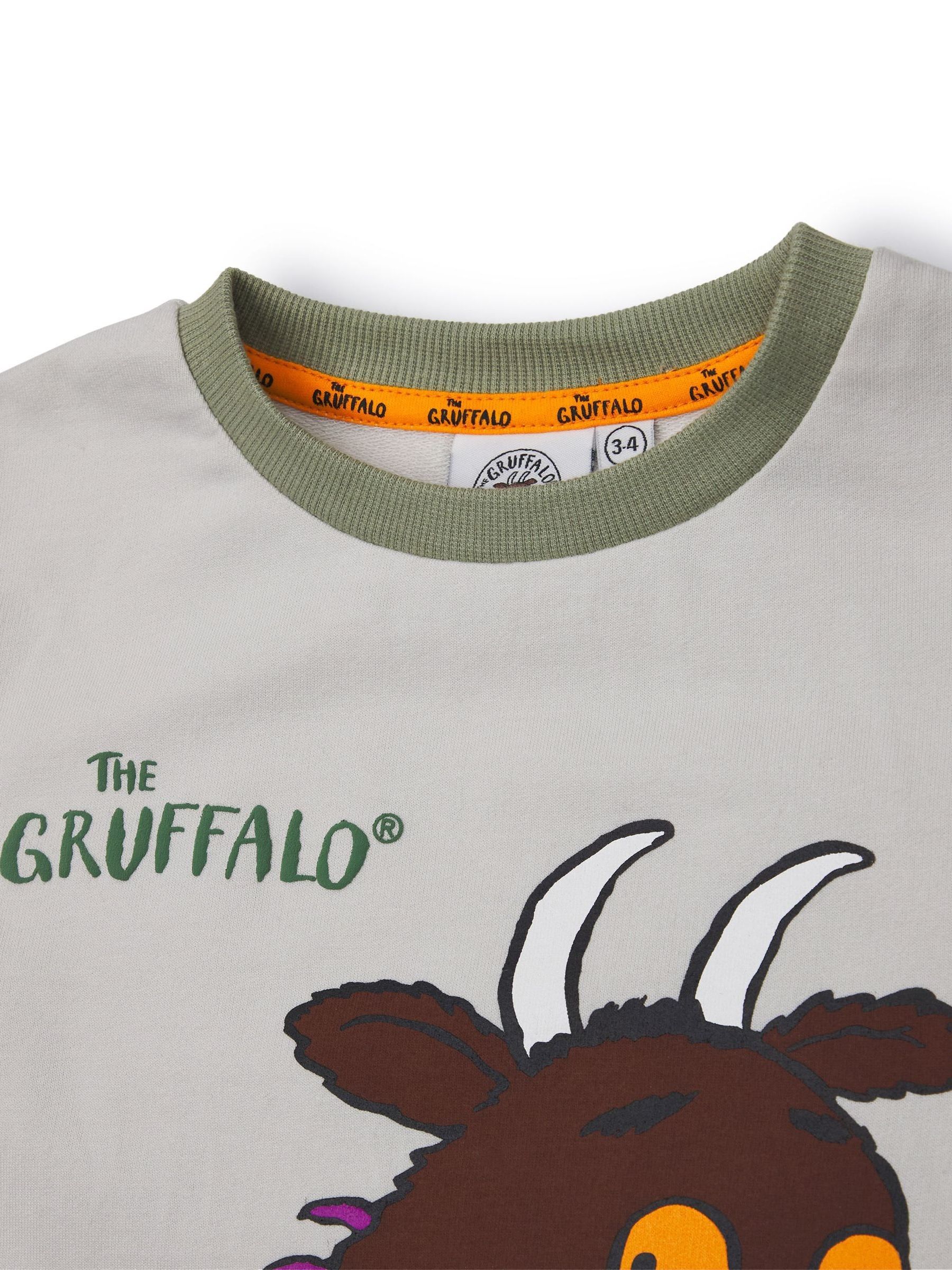 Vanilla Underground jongens Gruffalo sweat 100% katoenen T-shirt en short set