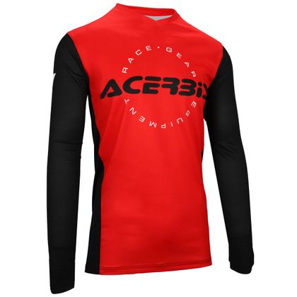 Maillot cross Acerbis MX J-TRACK INC. 2024 - Rouge / Noir