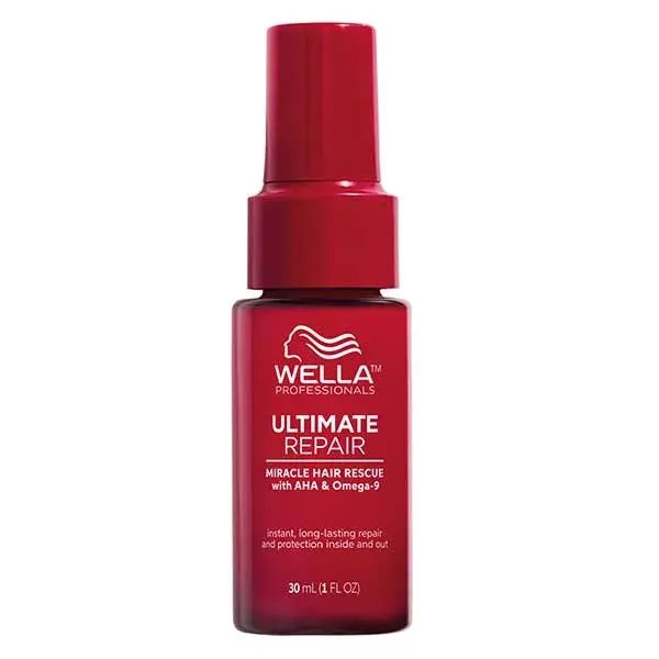 Condicionador revitalizante Wella Professionals Ultimate Repair Miracle Treatment para cabelos danificados 30ml