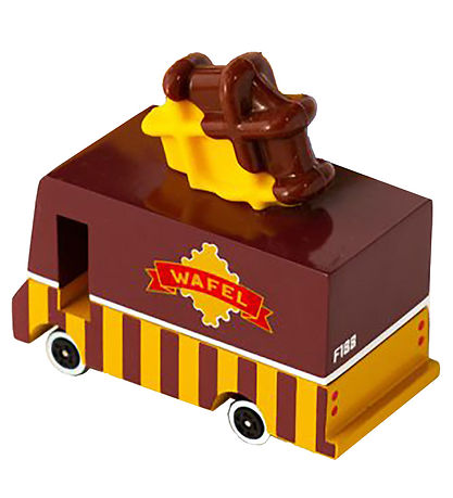 Candylab Bil - 8,4 cm - Waffle Van - F188