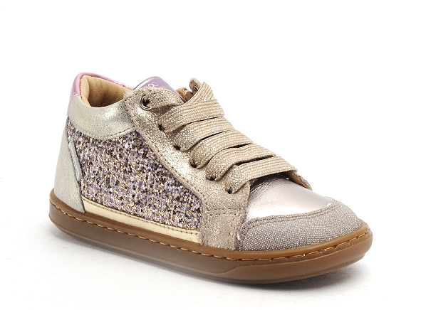 Shoo pom boots bottine bebe bouba connect beige