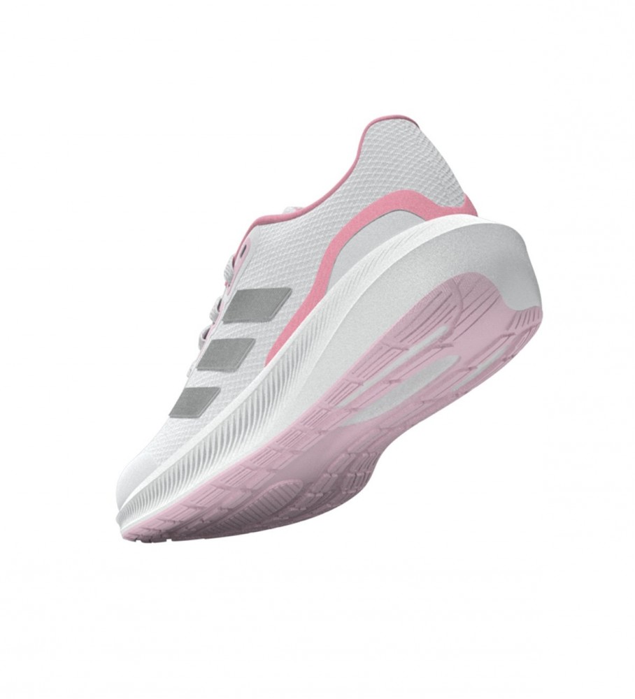 Tênis adidas Run Falcon 3 com cadarço branco