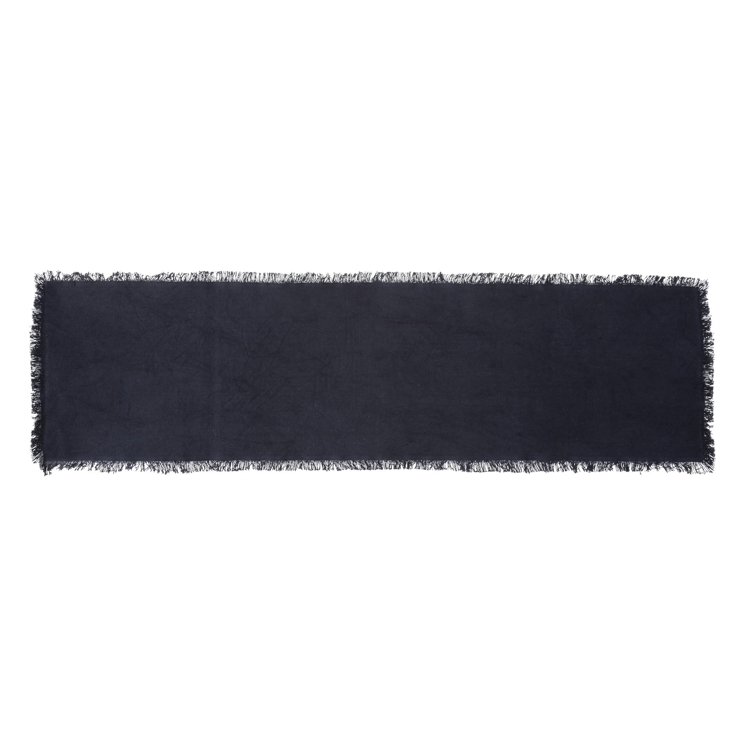 CHEMIN DE TABLE MAHA BLEU 38X140CM