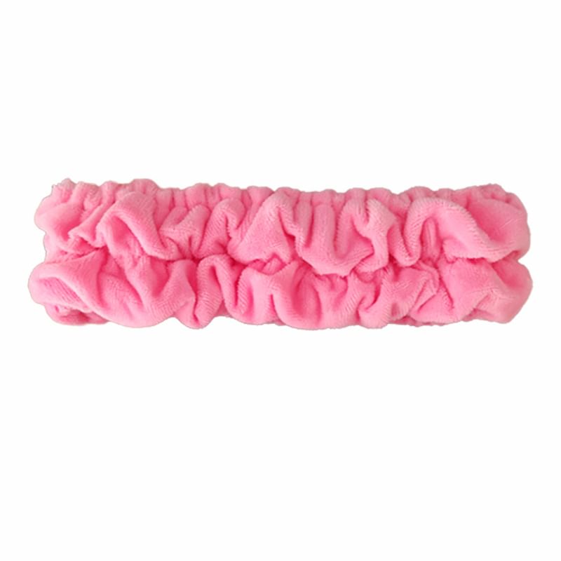 Bohod - Effen gezichtsreiniger hoofdband / polsband / set