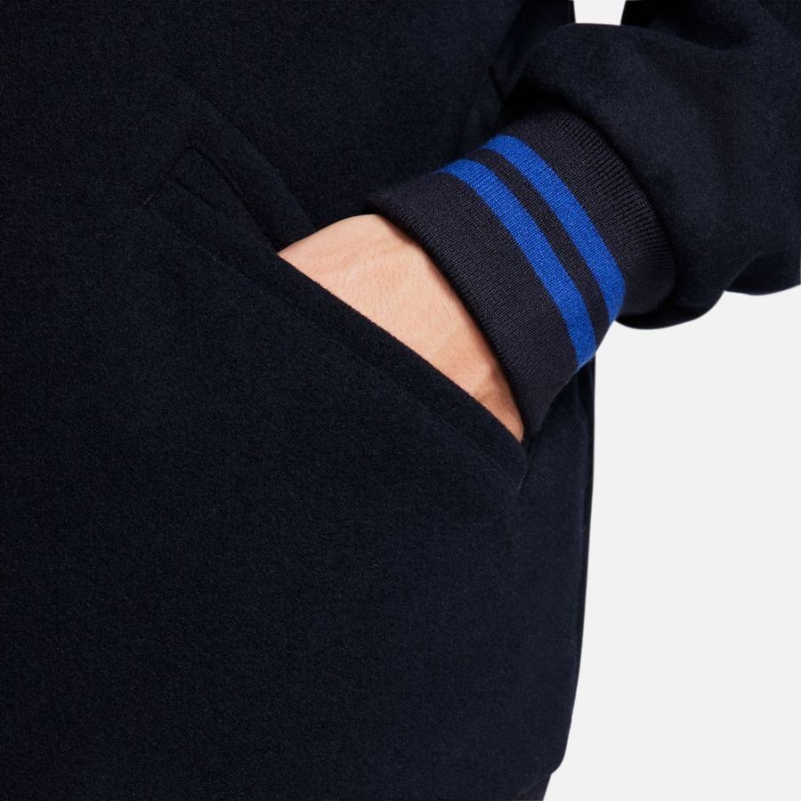 Chelsea Veste Varsity - Bleu Marine/Bleu