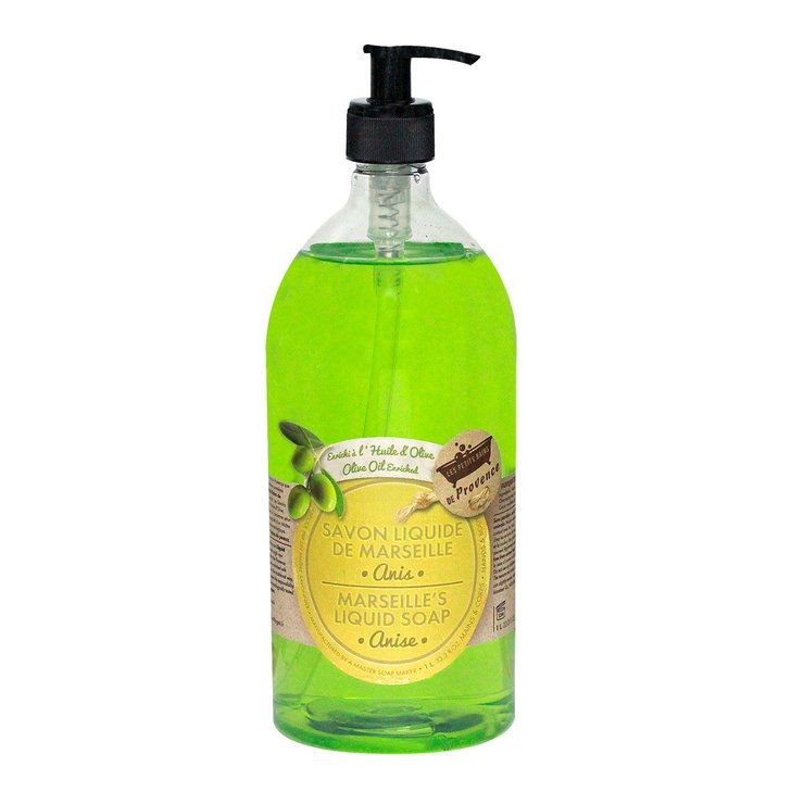 Savon liquide de Marseille 1L Anis