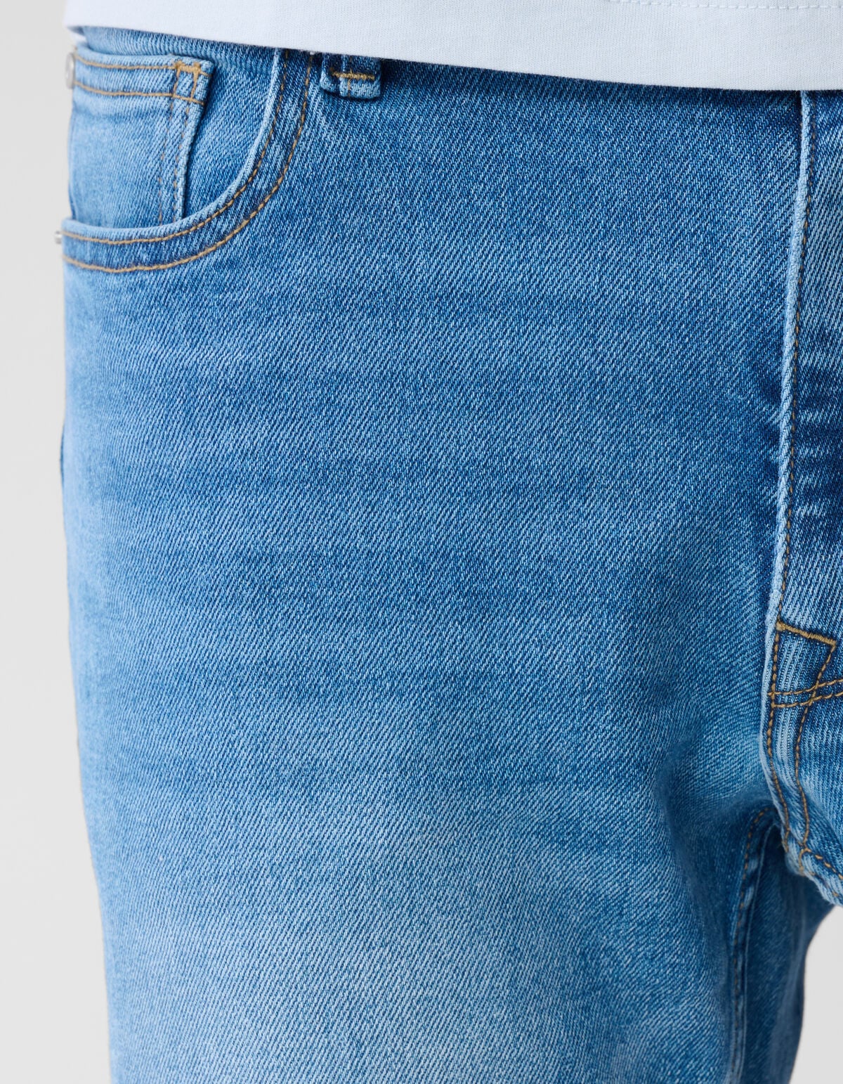 Slim Straight Fit Jeans Mediumstone L32