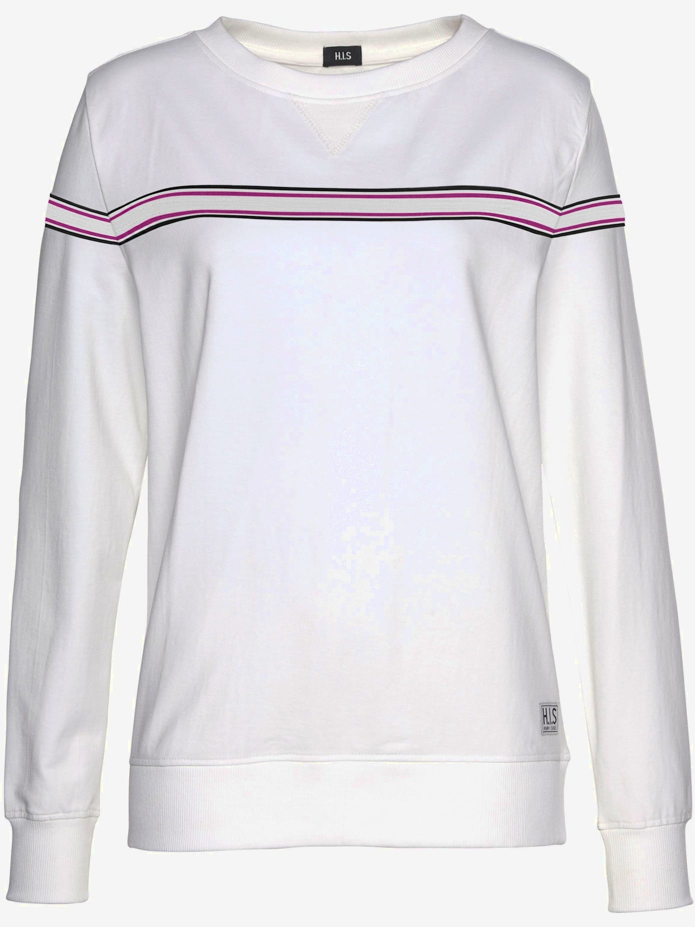 Sweater sweatshirt à rayures