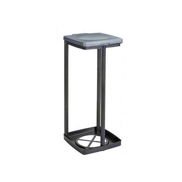 Sunware Quadra Vuilniszakhouder Zwart 120 liter - zwart