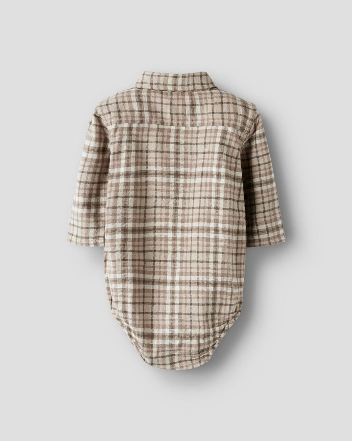 Skjortebody Baby – Flanell, Øko Bomull | REBEL LS BODY SHIRT