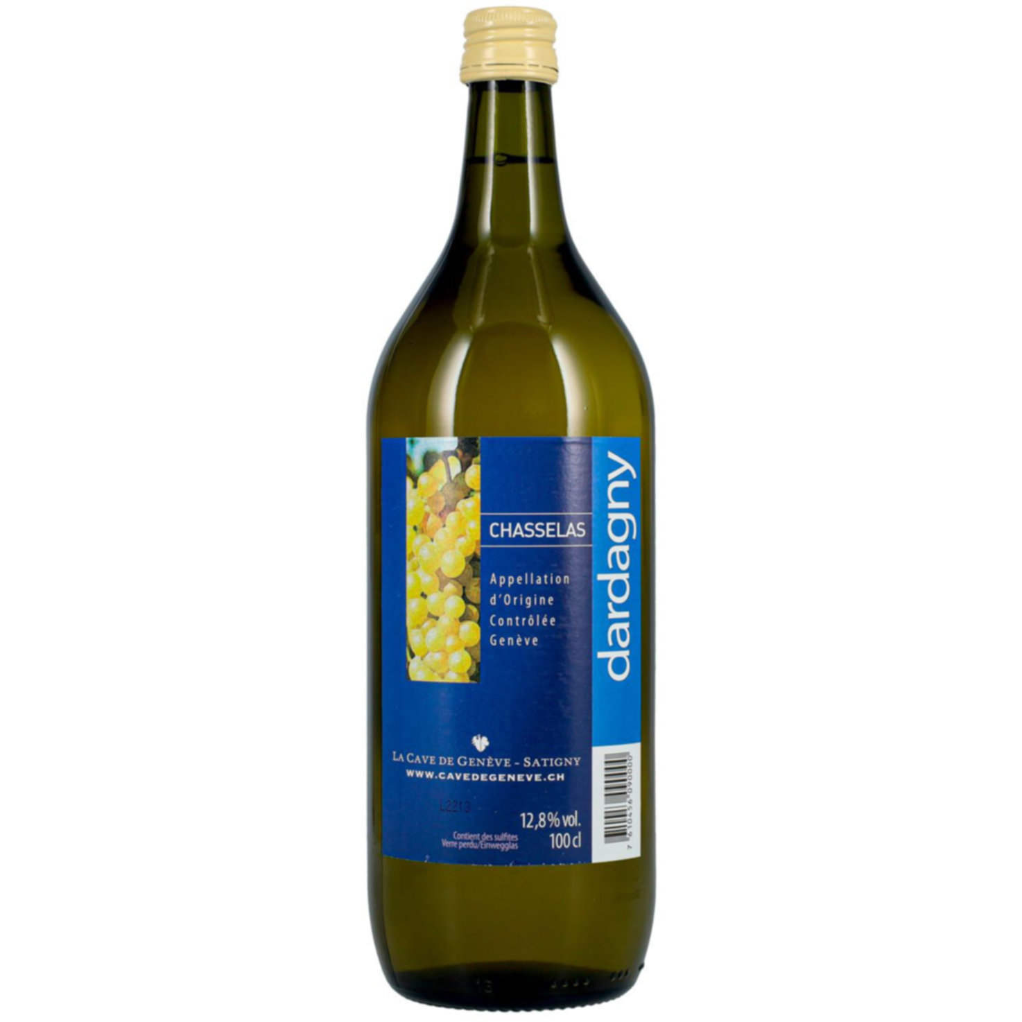 Genève AOC Chasselas Dardagny Cave de Genève -100cl