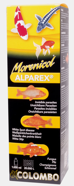 Alparex Morenicol tegen onzichtbare parasieten.