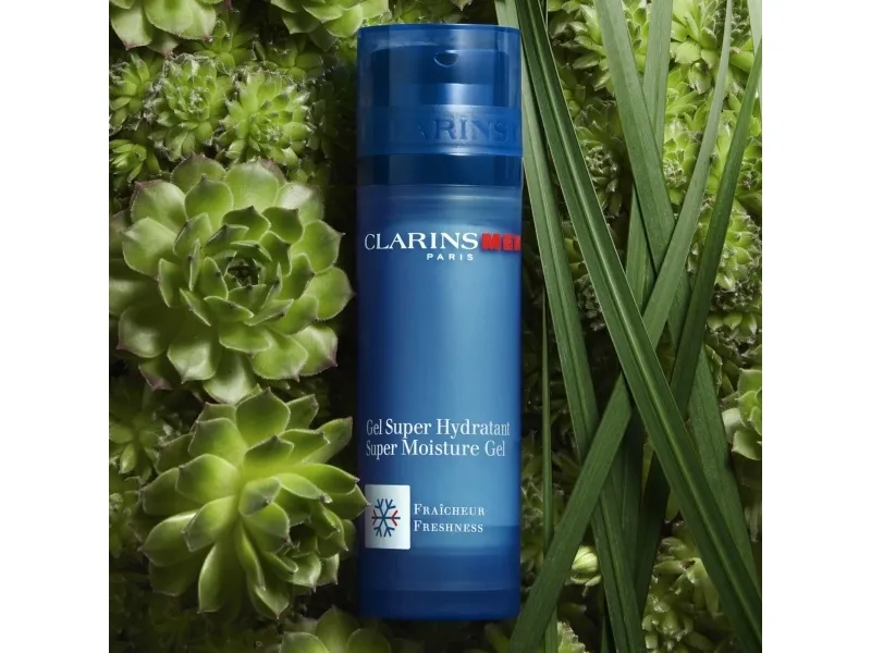 Clarins Men Super Moisture Gel Freshness - Mand - 50 ml