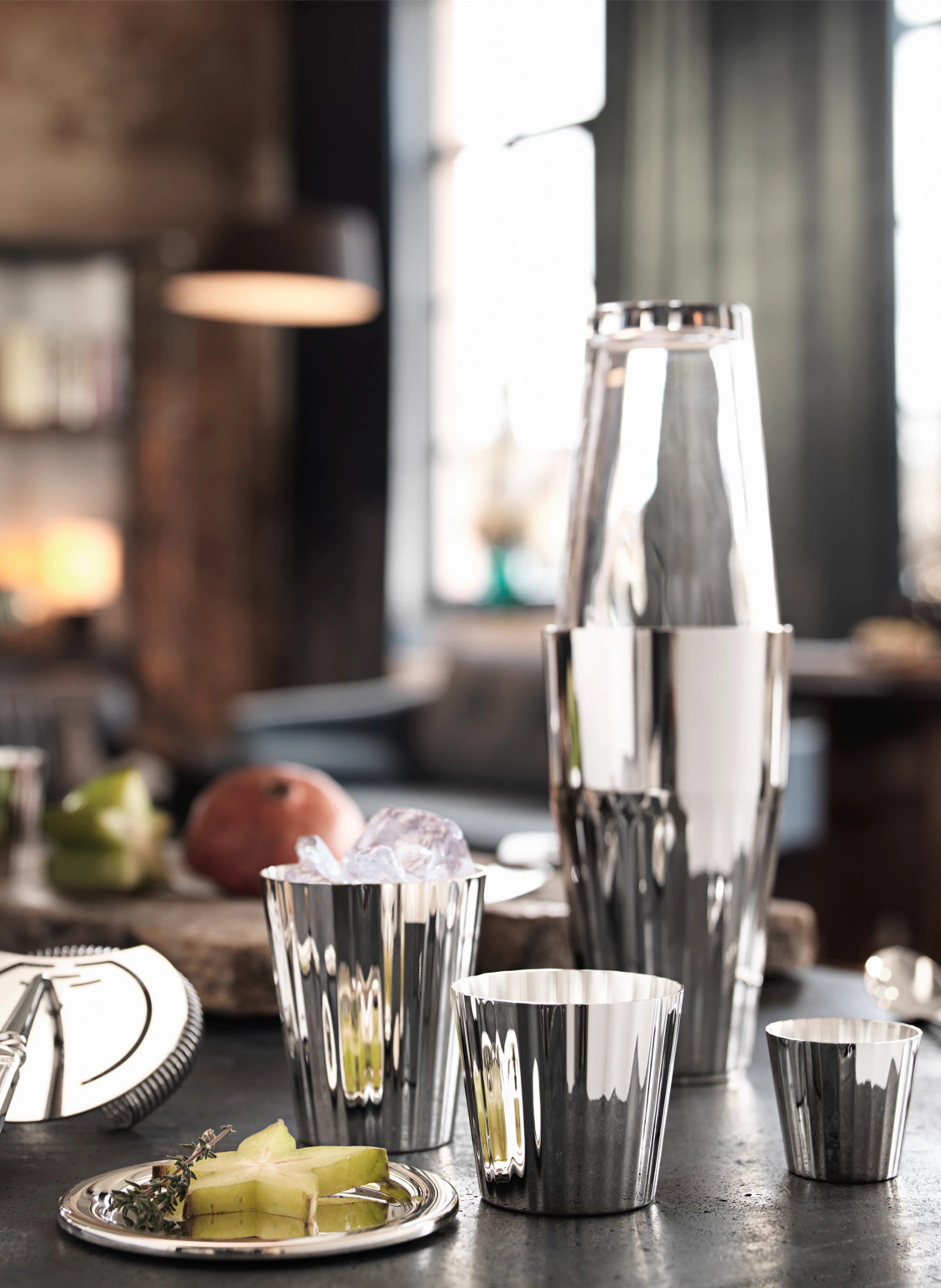 ROBBE & BERKING Cocktailshaker BELVEDERE (90g versilbert)