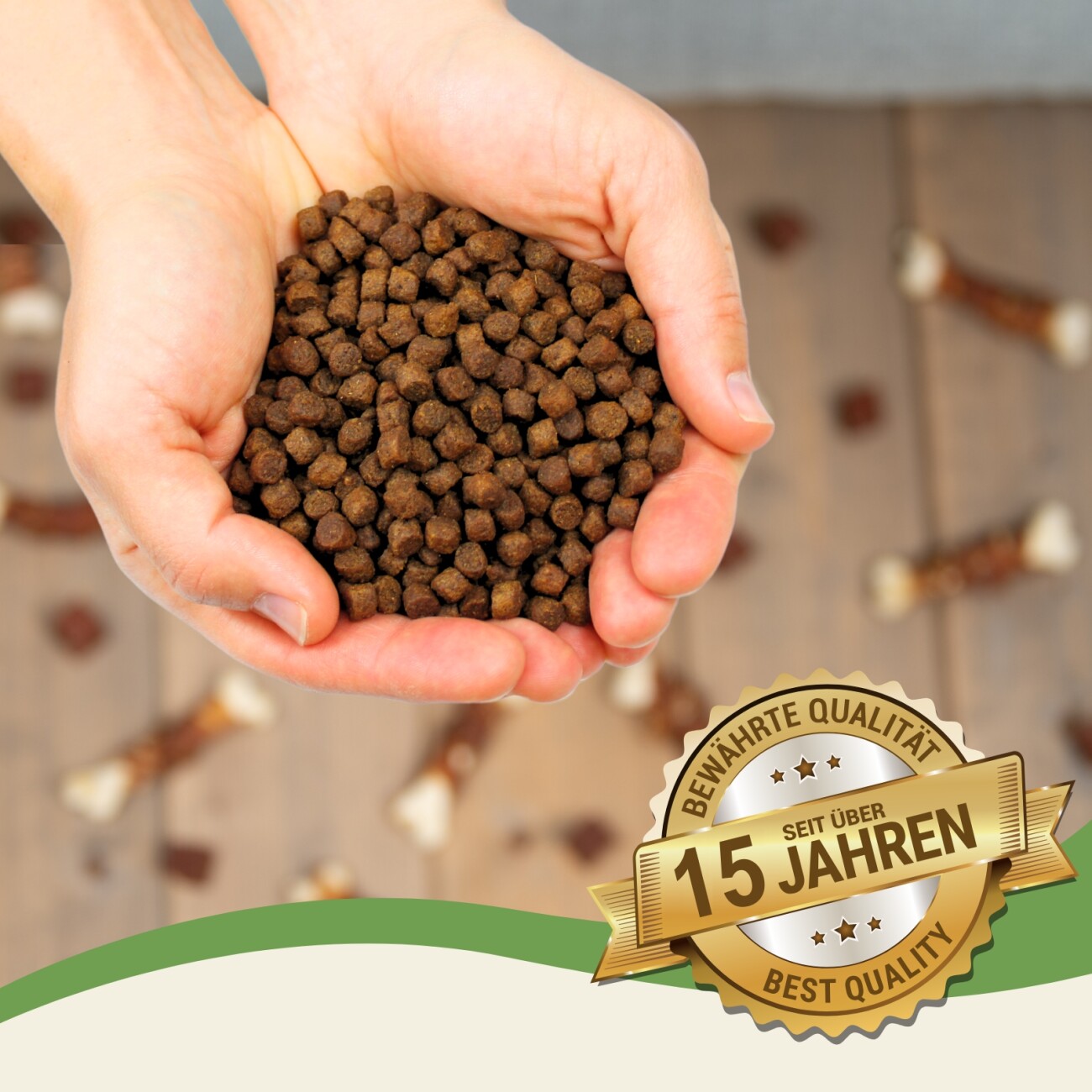 Lyra Pet Lecker.Pet® Mia's Adult Herzhaftes Geflügel Katzenfutter Trockenfutter Vollnahrung 2,5 kg