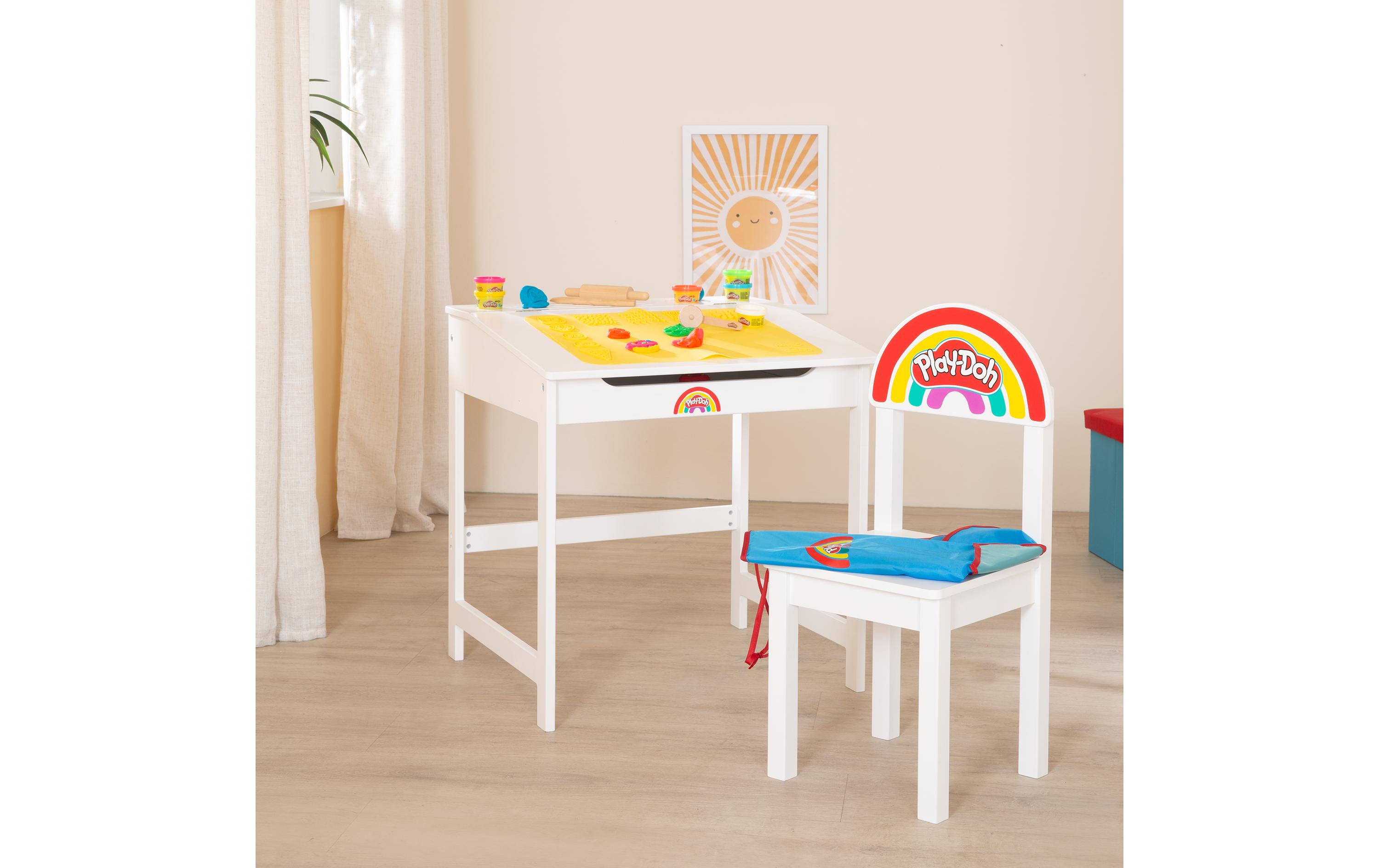 Kindertisch Play-Doh<br>Schulpult mit Stuhl