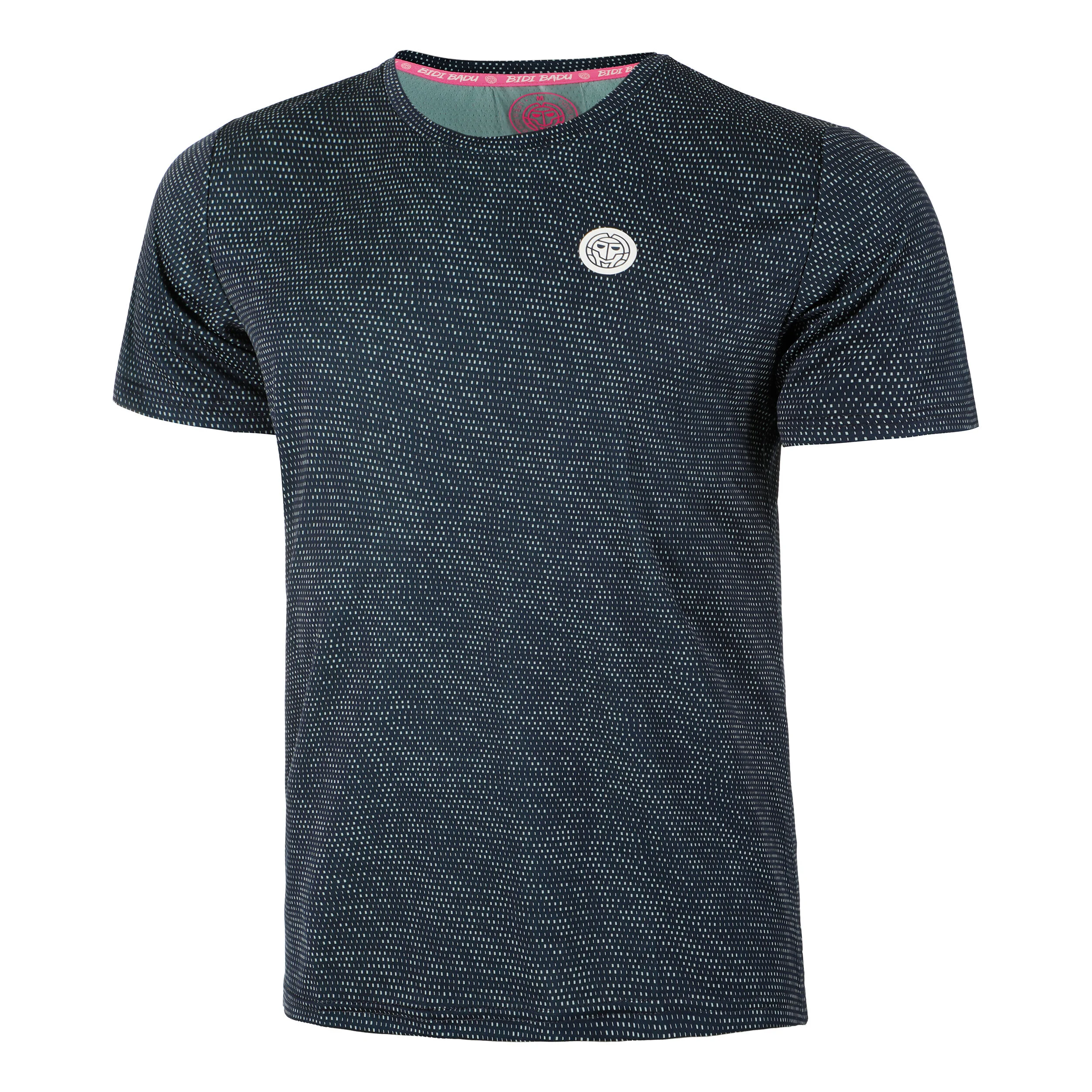 BIDI BADU Twiggy Crew Two Colored T-shirt Hommes - Bleu Foncé