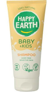 Happy Earth 100% Natural Baby & Kids Shampoo Soap Free 200ML