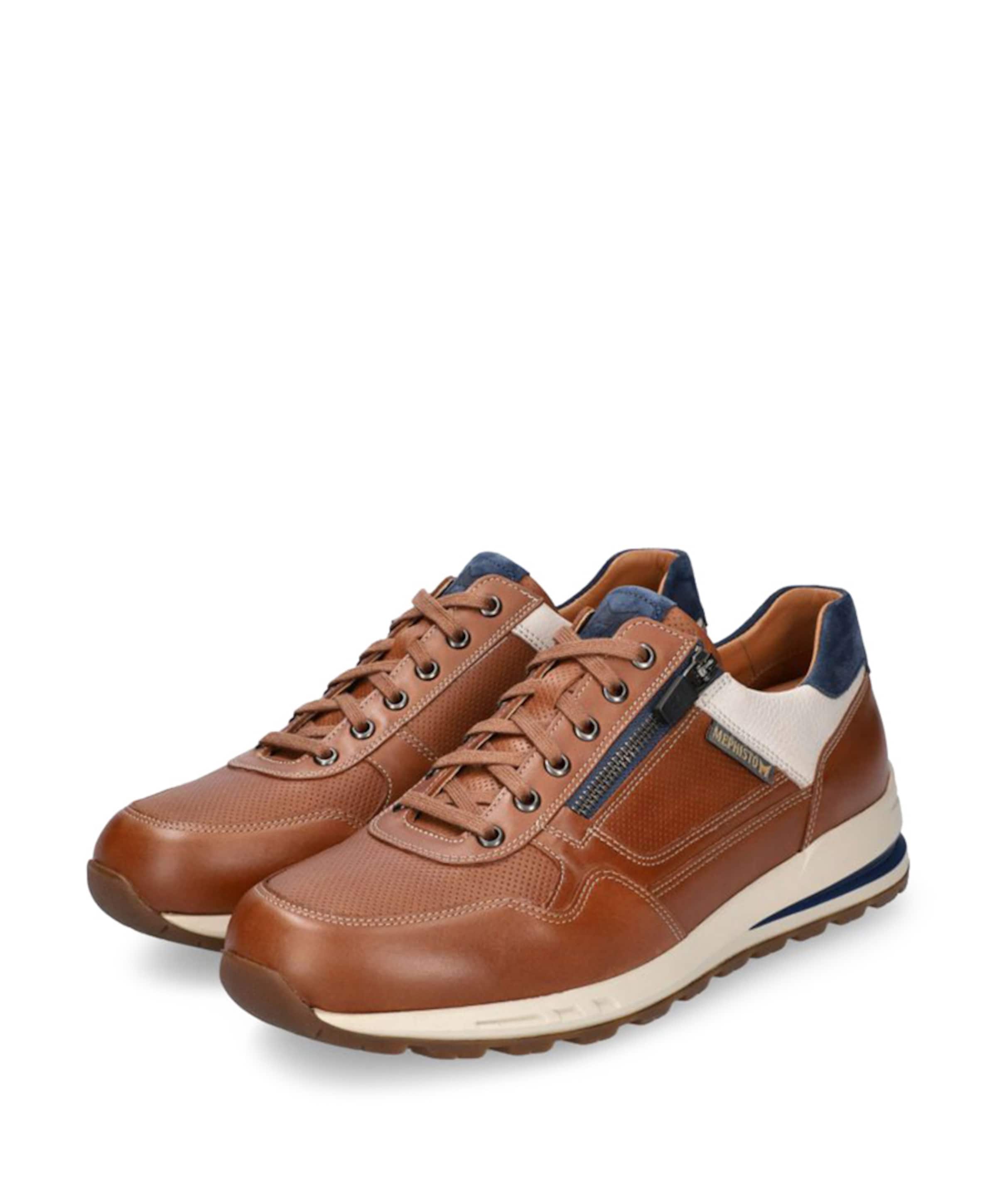 Mephisto Bradley  heren sneakers bruin