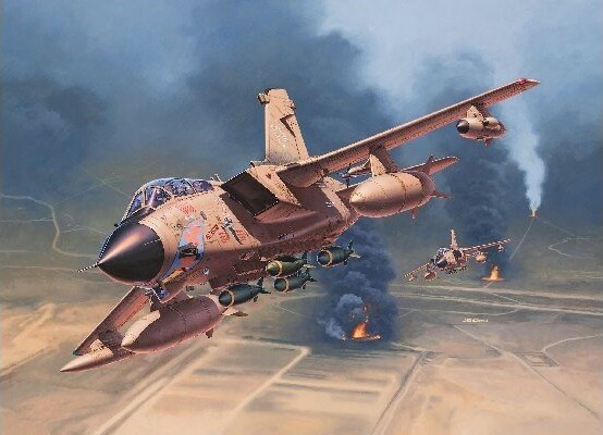 Revell - Tornado Gr1 Fly Byggesæt - 1:32 - Level 5 - Gulf War - 03892