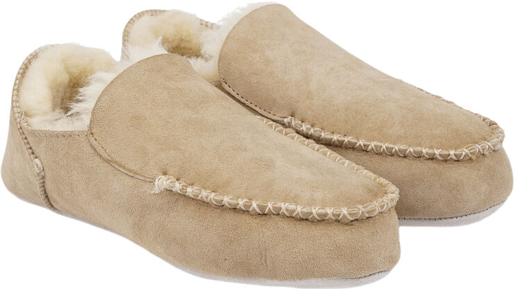 Lovelies PUMORI - DOUBLE FACED SHEARLING SLIPPERS - 8 PAIRS Croissant