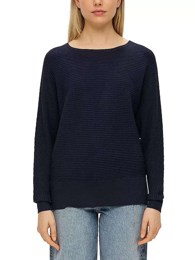 S.OLIVER Pullover blau