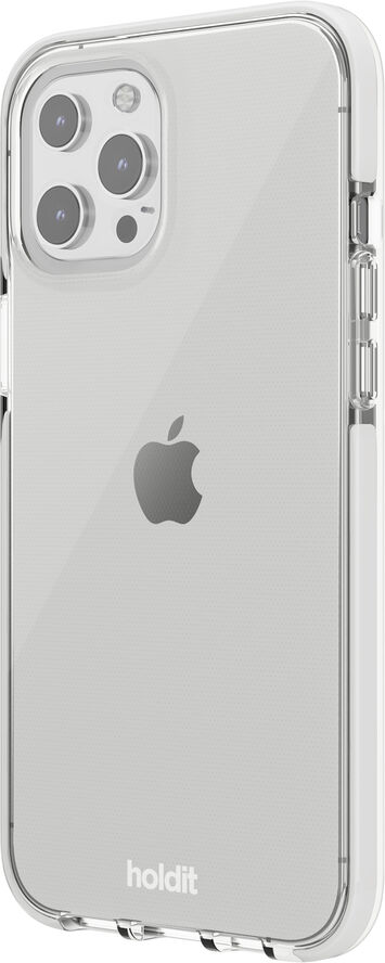 HoldIt Seethru Case iPhone 13 Pro Max White Hvid