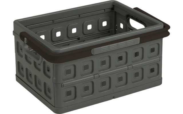 Sunware Square Klappbox mit Griff 24 L anthrazit