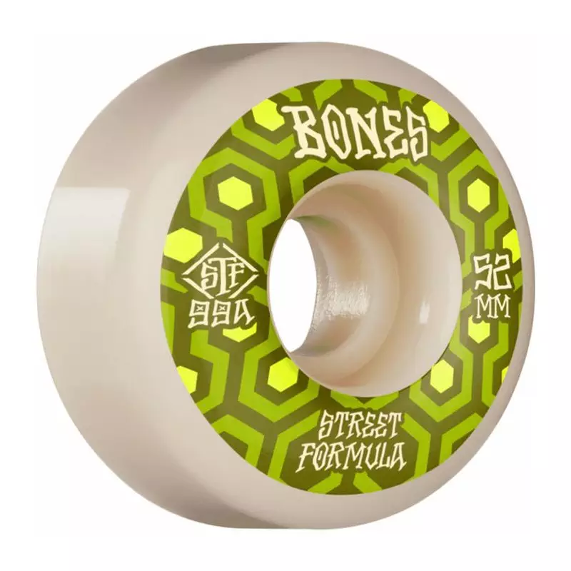 Roues skate BONES (x4) Stf V1 Retros Standard Vert 99A