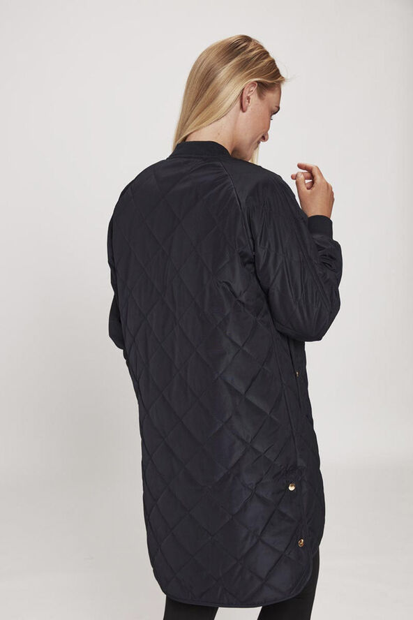 H2O Rubina Quilted lang overgangsjakke Blå