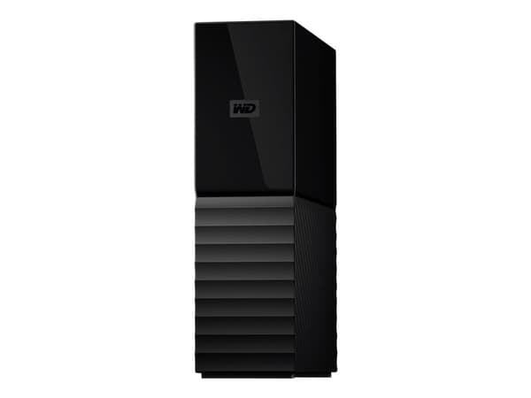 WD My Book WDBBGB0160HBK - Harddisk - kryptert - 16 TB - ekstern (stasjonær) - USB 3.0 - 256-bit AES - svart