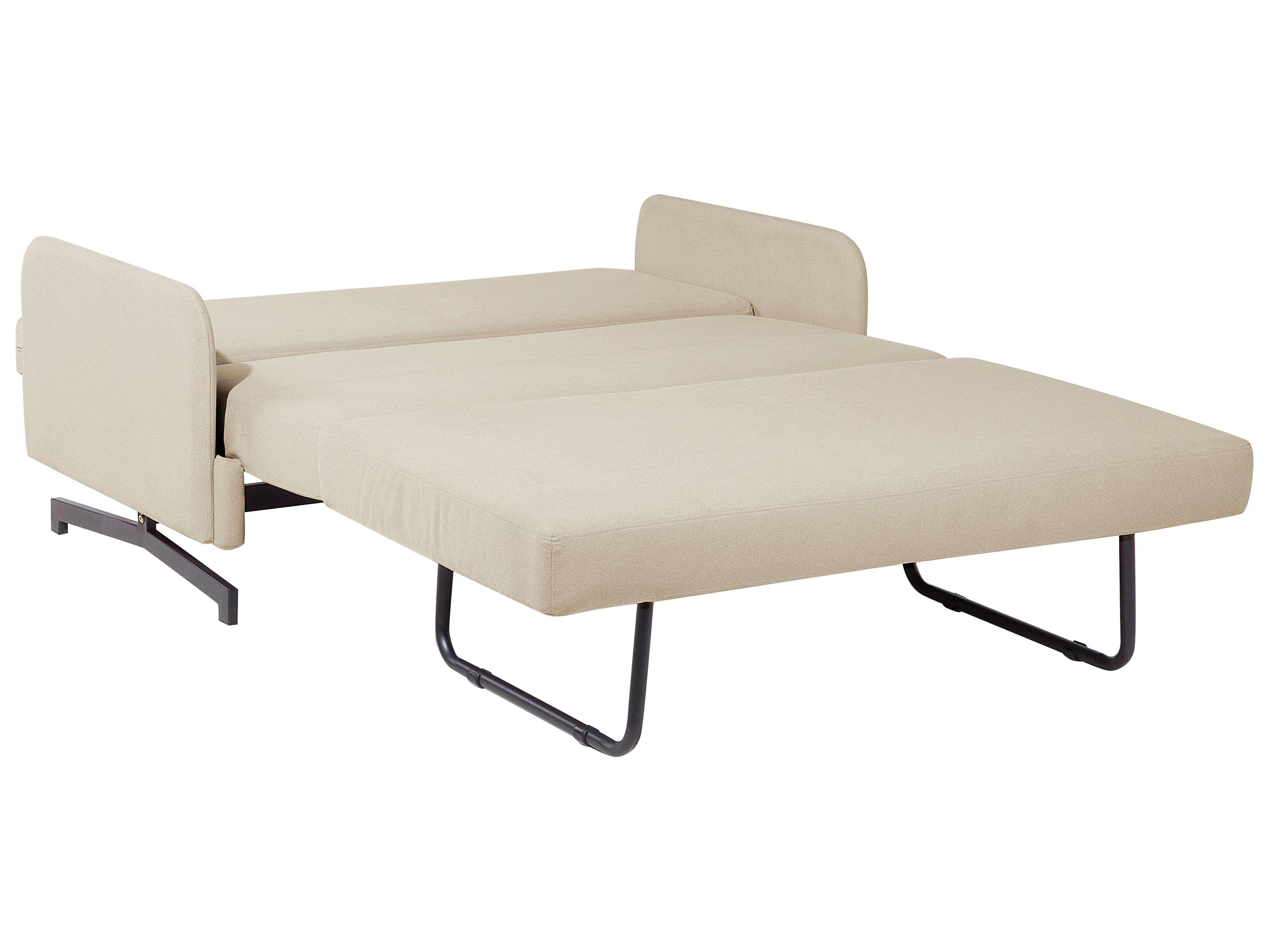 Slaapbank 2-zits BELFAST Stof Beige